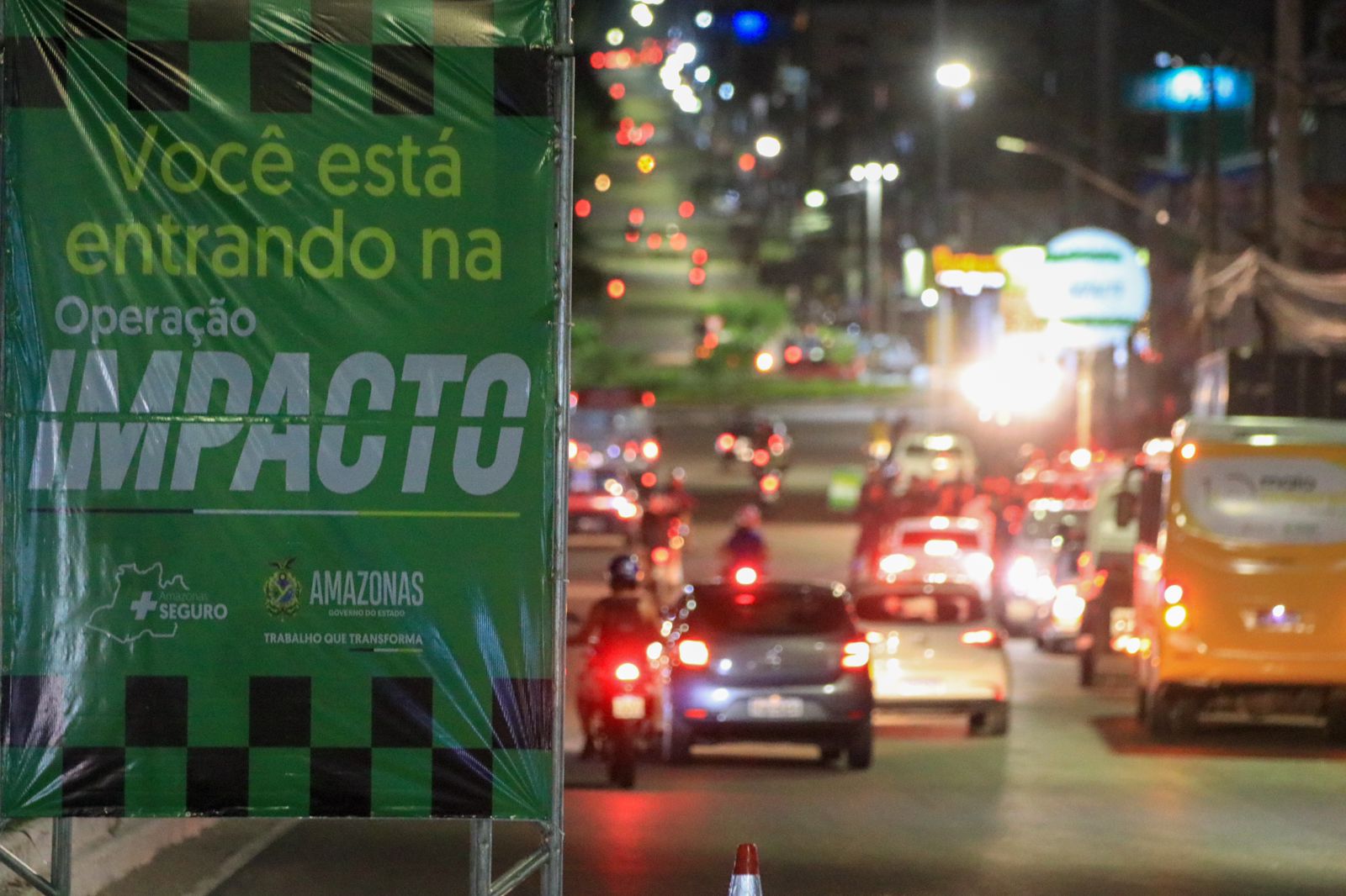 Governo do Amazonas deflagra operação Impacto, em Manaus