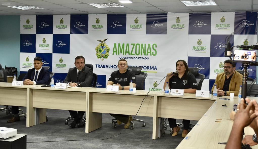 Operação das Forças de Segurança do Amazonas e Polícia Federal prende líder de organização criminosa em Santa Catarina