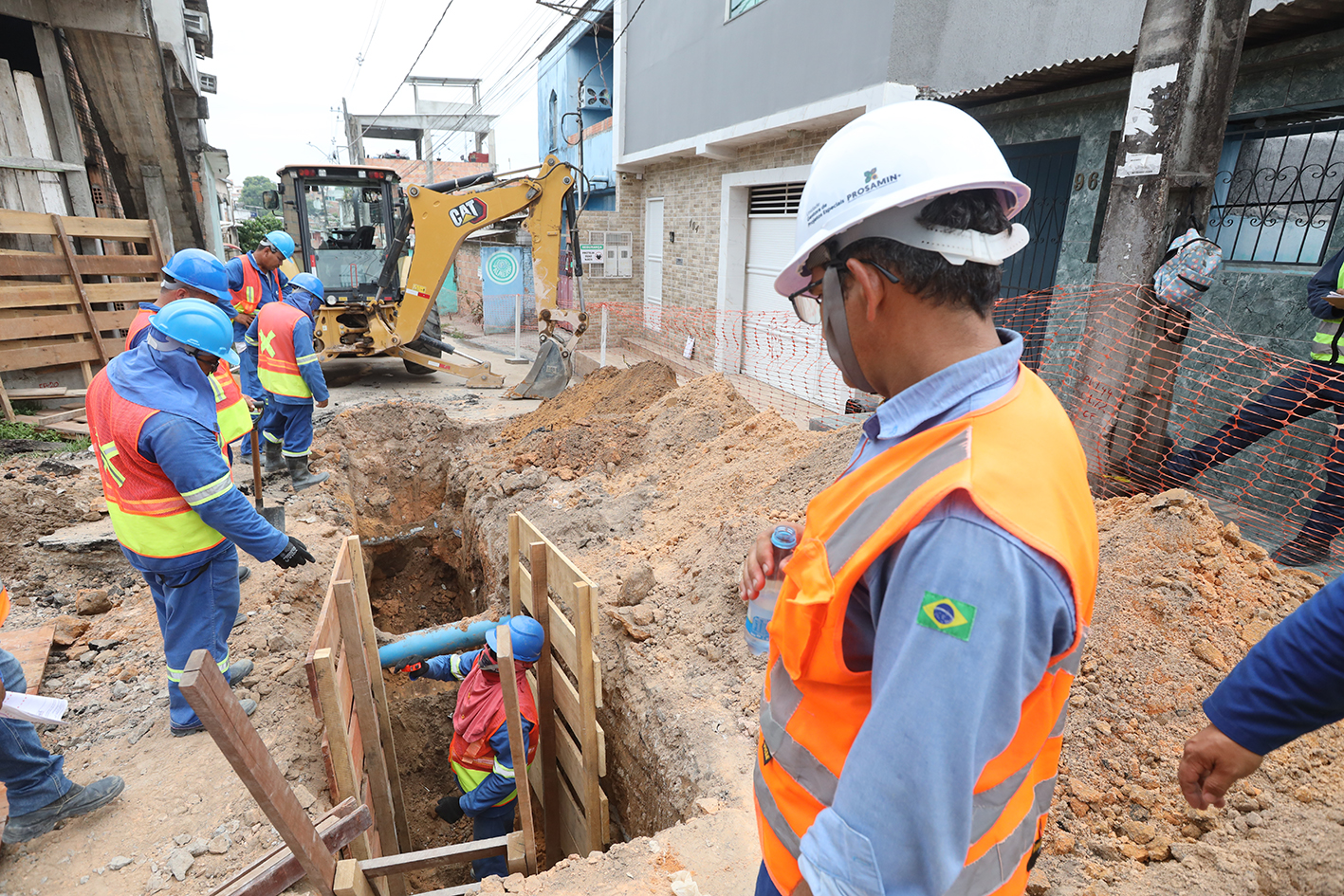 Avanço das obras do Prosamin+ surpreende BID