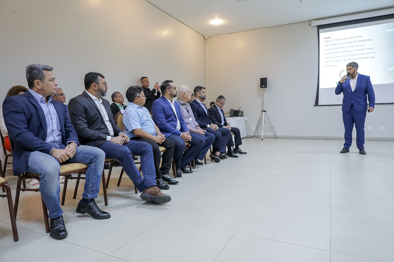 Wilson Lima destaca geração de 6 mil empregos e declaração comercial de dois novos campos de gás natural no Amazonas