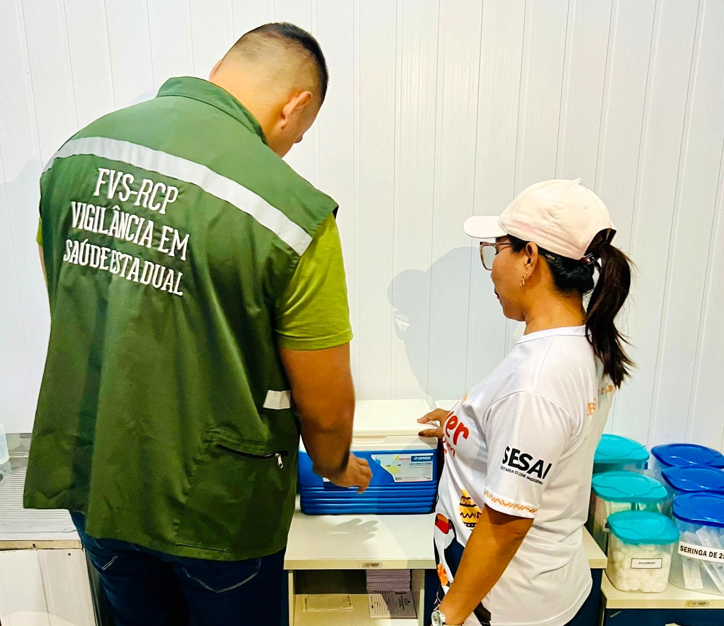FVS-RCP fortalece equipes de vacinação em todo o Amazonas com suporte técnico às Secretarias Municipais de Saúde