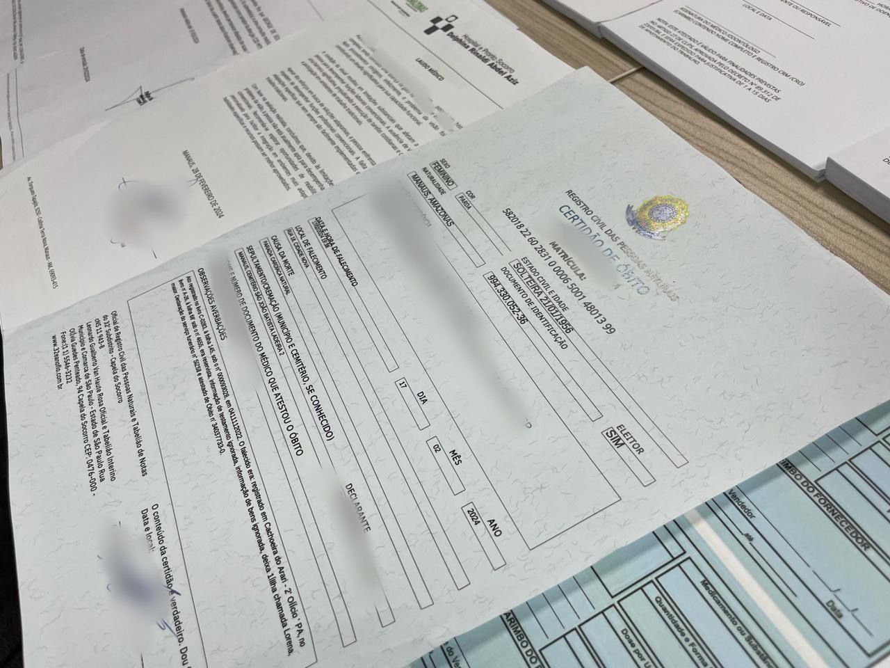 Operação Calvário: Polícia Civil prende grupo criminoso por falsificar e vender atestados médicos e certidões de óbito