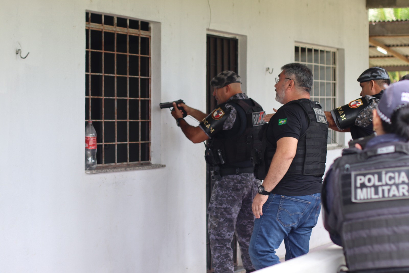 Forças de Segurança, com apoio da Sejusc, realizam Dia D em combate à violência contra mulher