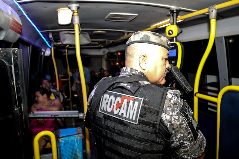 Forças de Segurança reforçam policiamento nas rotas de empresas do Distrito Industrial e de transportes coletivos em Manaus com tropas especializadas