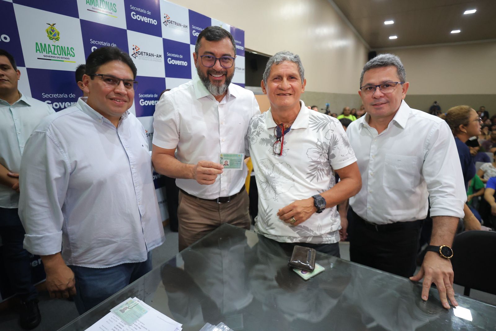 Governador Wilson Lima entrega mais de 200 habilitações do projeto CNH Social