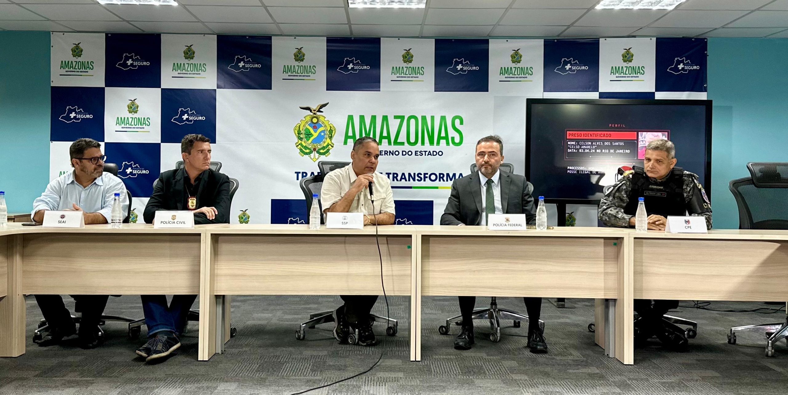 No Rio de Janeiro, SSP-AM e PF prendem um dos maiores distribuidores de drogas do Amazonas