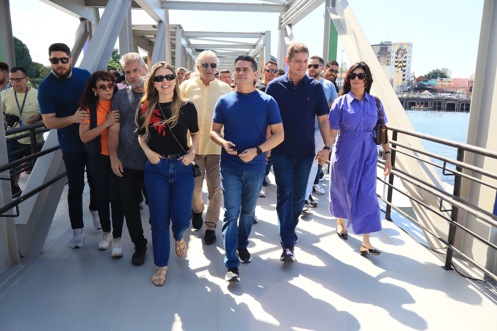 Prefeitura inaugura inédito píer turístico conectado ao mirante Lúcia Almeida