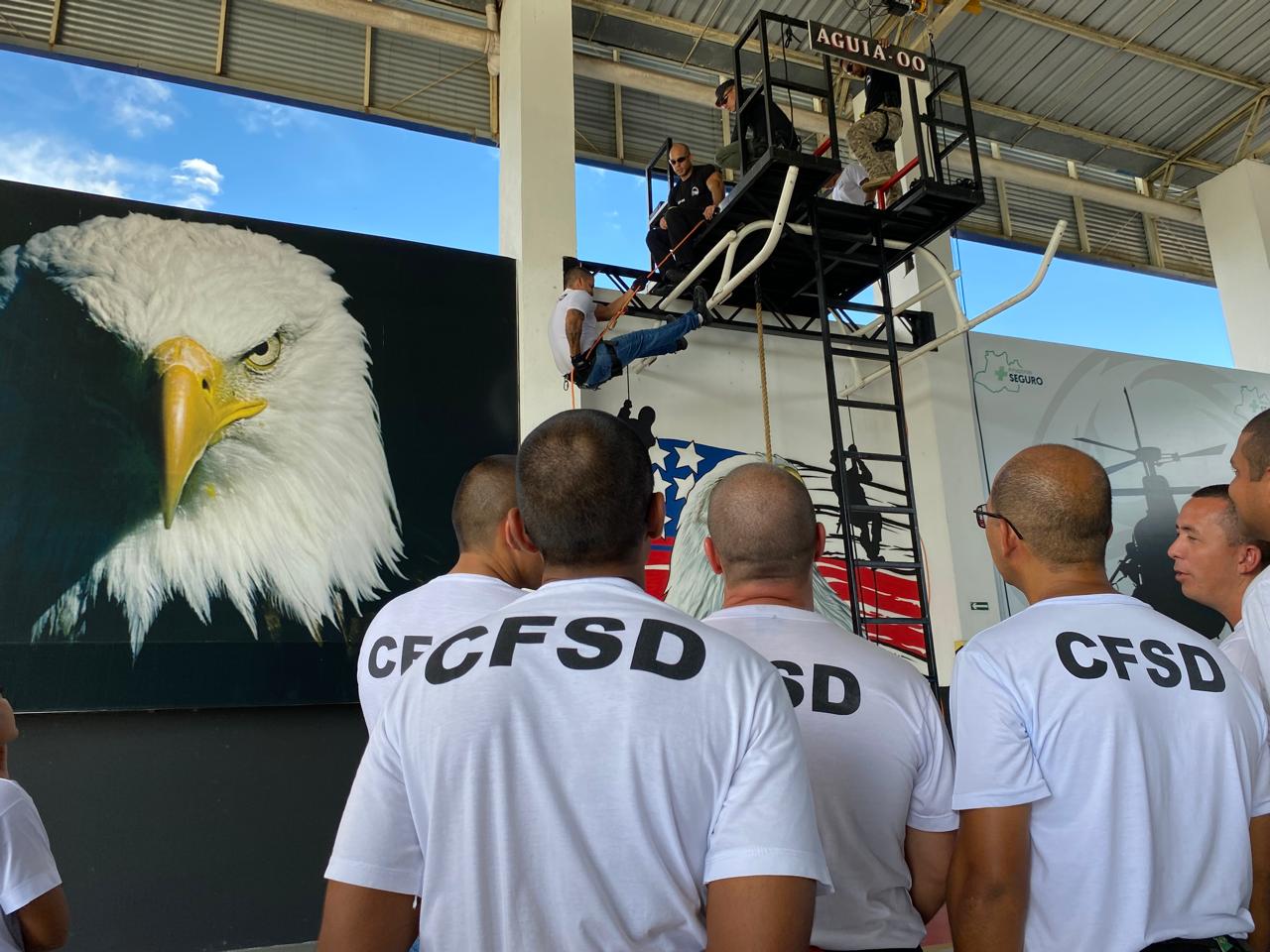 Departamento Aéreo da SSP-AM ensina técnicas para primeira turma de Alunos Soldados da PMAM