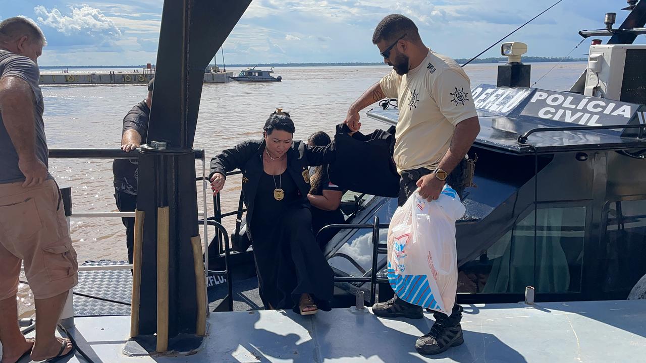 Integração: Efetivos das Forças de Segurança desembarcam em Parintins