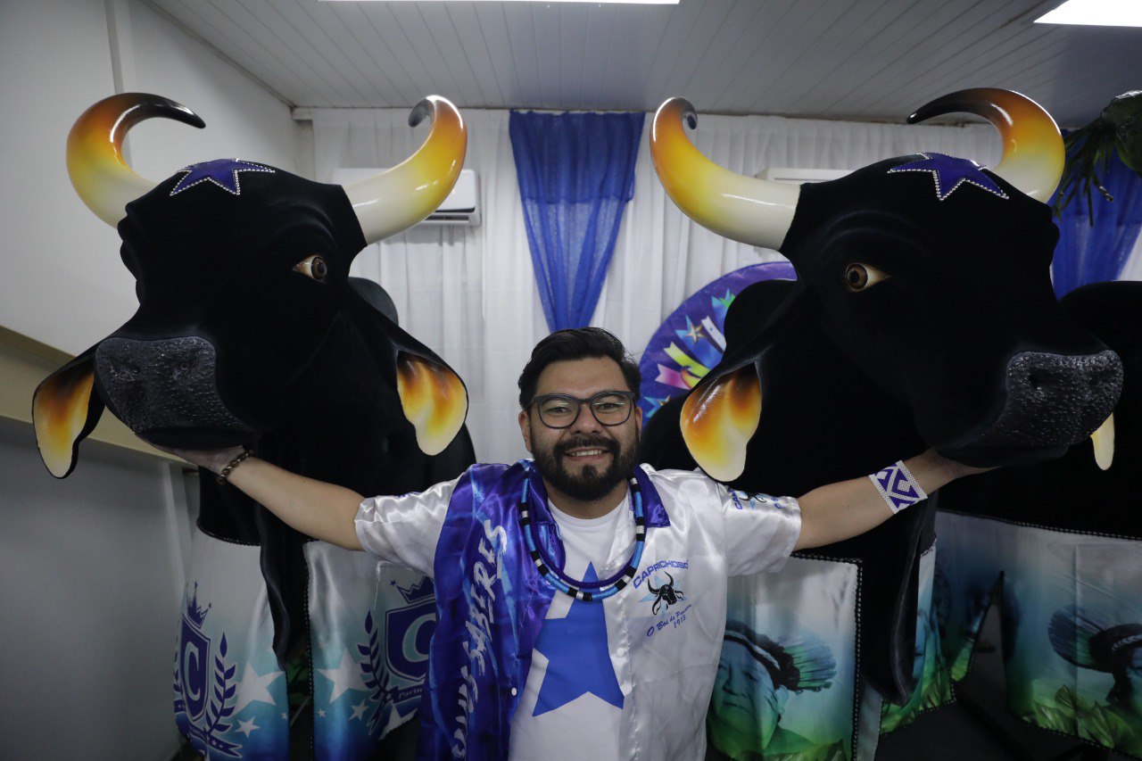 Boi Caprichoso apela em favor da proteção da floresta, na última noite no Bumbódromo
