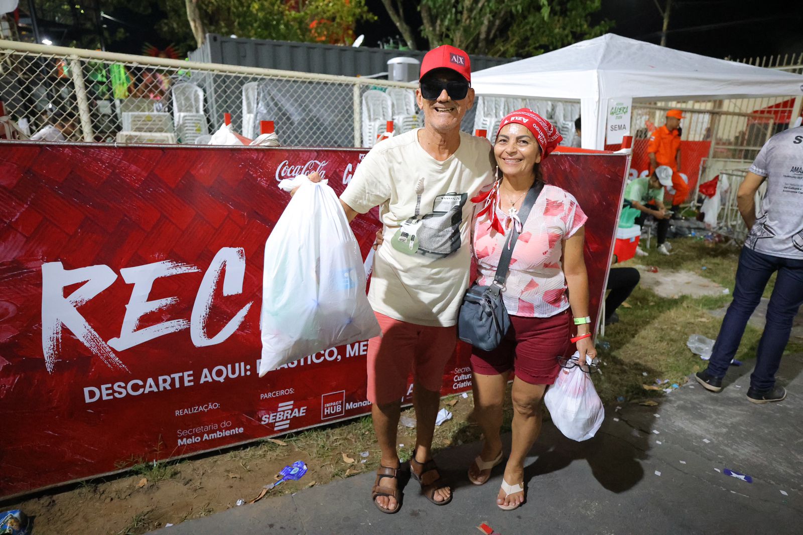 Caprichoso leva título de Campeão Sustentável com 1,3 tonelada de resíduos reciclados