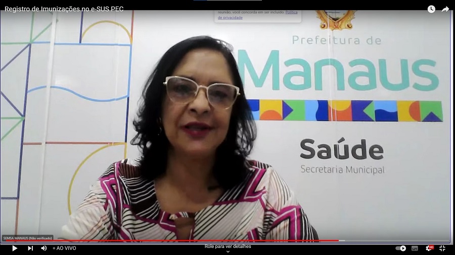 Prefeitura apresenta experiência exitosa no registro de vacinas, em webinário do Ministério da Saúde