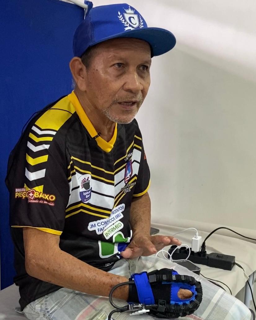 Novo equipamento da Policlínica Darlinda Esteves Ribeiro da FUnATI auxilia na reabilitação motora de pacientes
