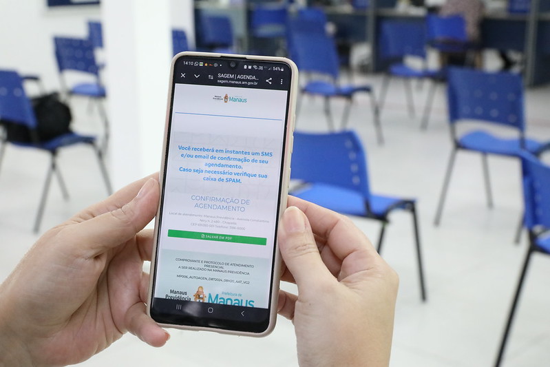 Aposentados e pensionistas da Manausprev podem agendar atendimento pela internet