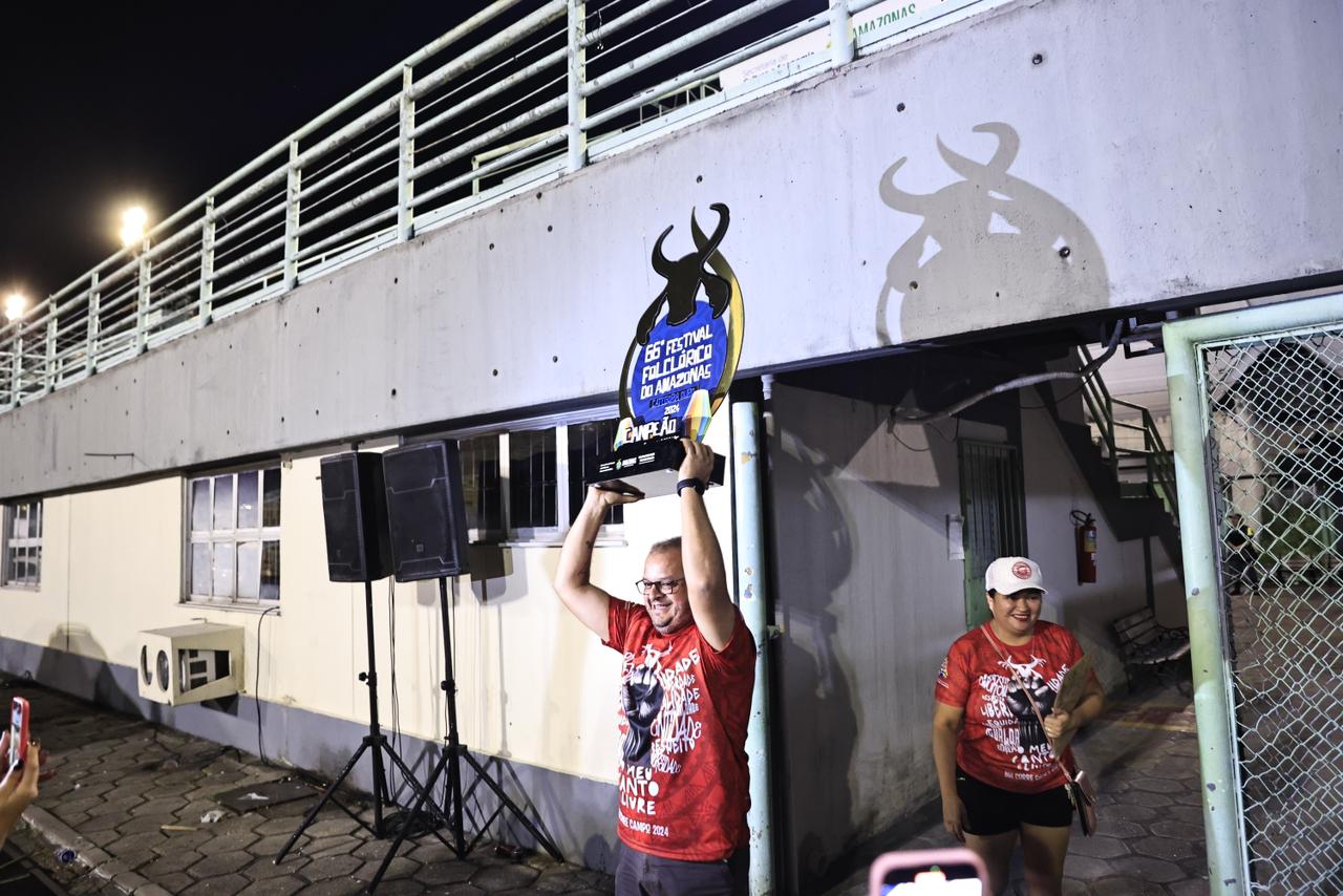 Boi-bumbá Corre Campo é campeão do Festival Folclórico do Amazonas pela sétima vez consecutiva