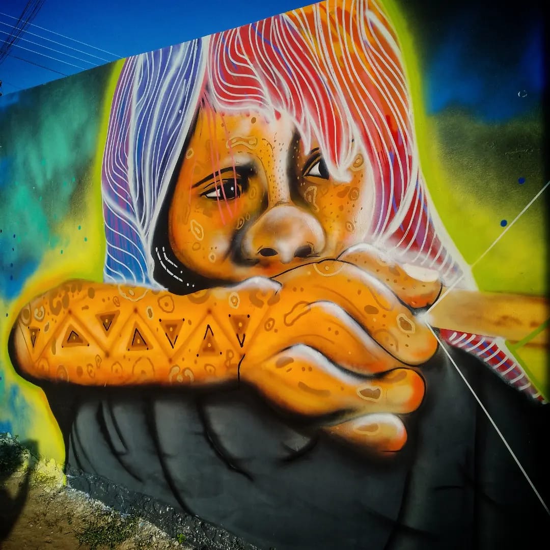 Maués ganha murais grafitados com projeto contemplado pela Lei Paulo Gustavo