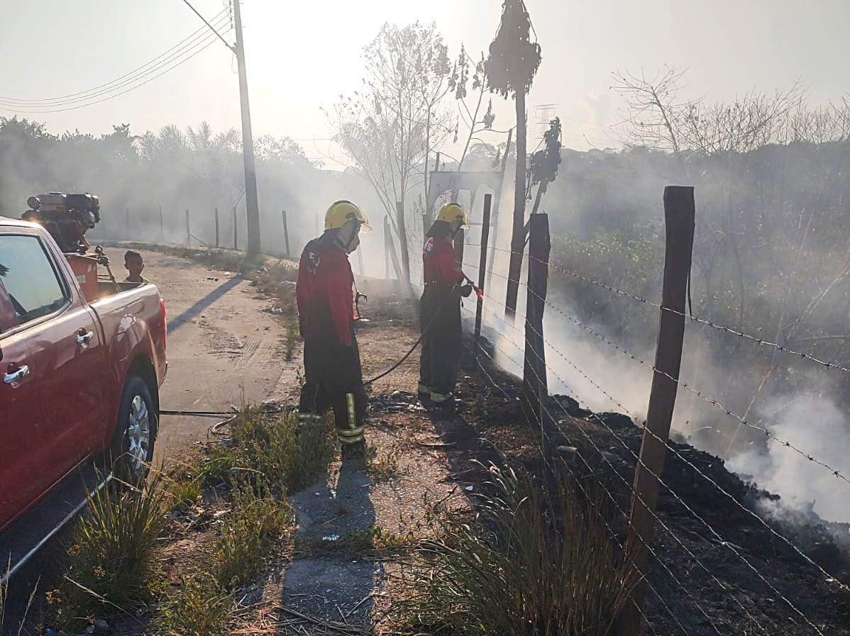 Operação Céu Limpo: nas últimas 24 horas, bombeiros combateram 14 incêndios em áreas de vegetação em Manaus