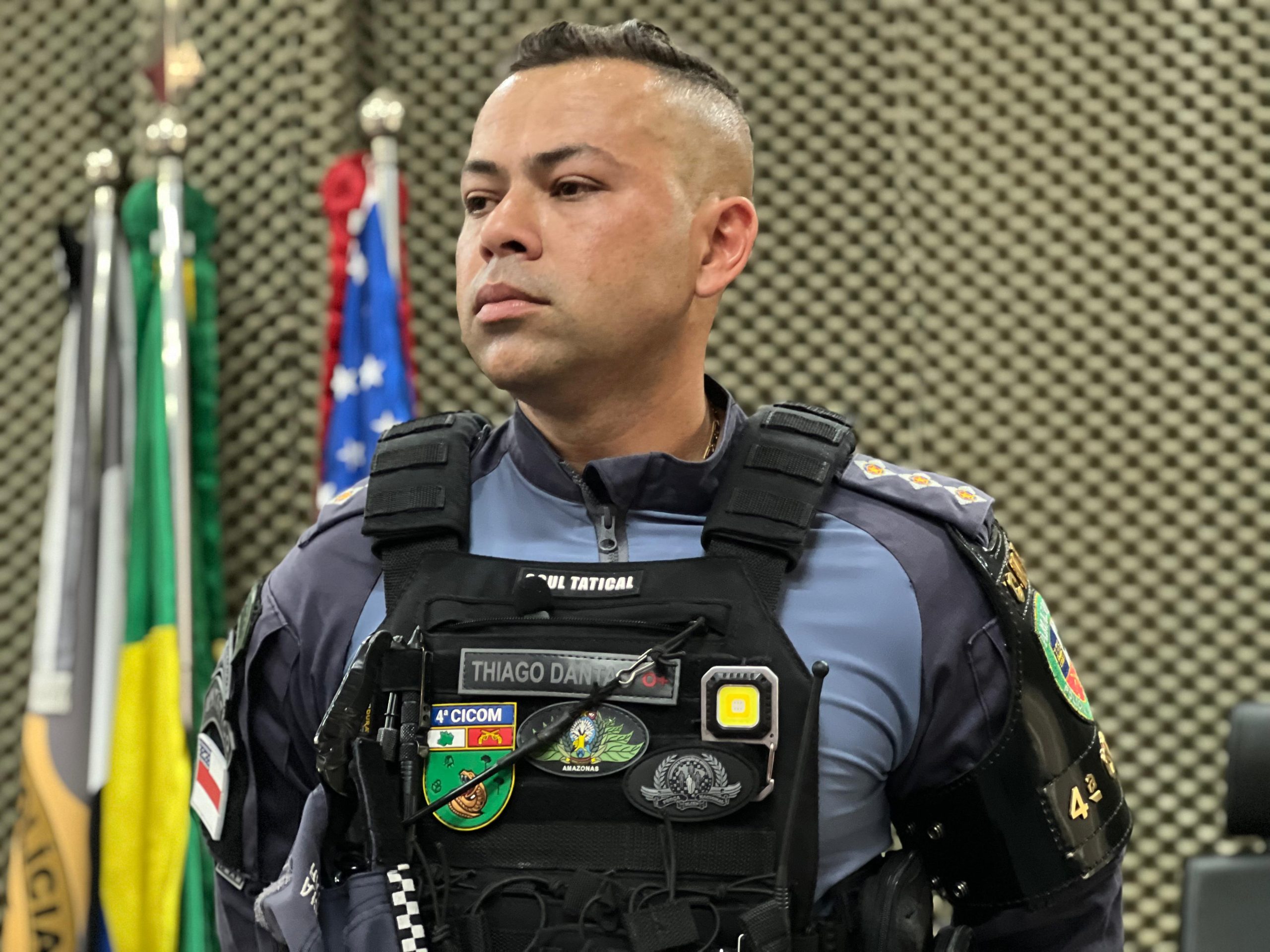 Polícias Civil e Militar prendem homem envolvido em cerca de 12 roubos a ônibus do transporte coletivo em Manaus