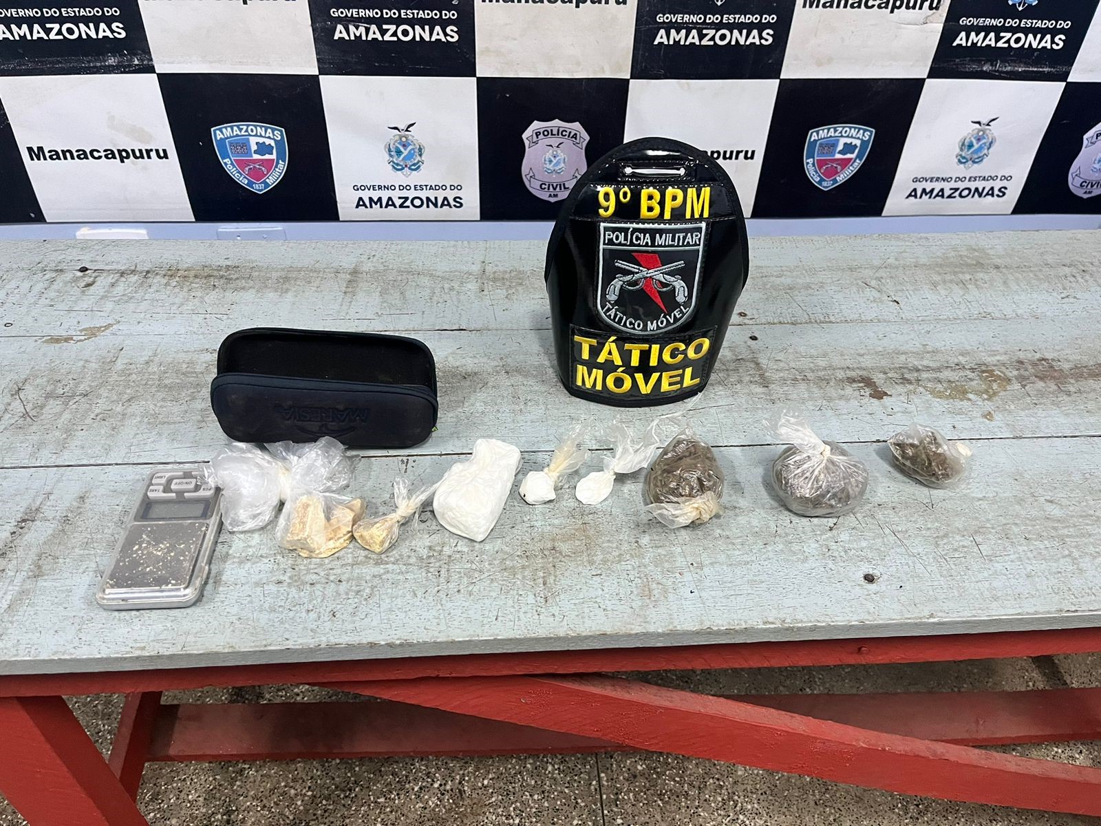 Em ações na capital e no interior, Polícia Militar do Amazonas prende três homens envolvidos com tráfico de drogas