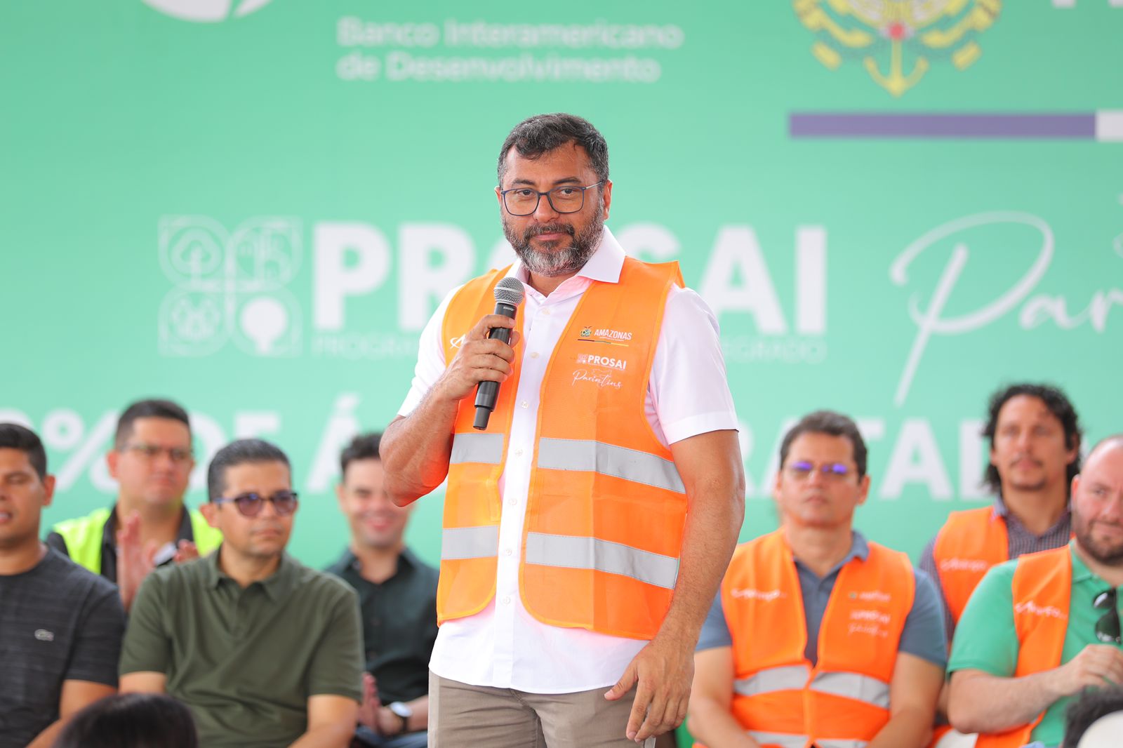 Governador Wilson Lima assina ordem de serviço para início das obras do Prosai Parintins