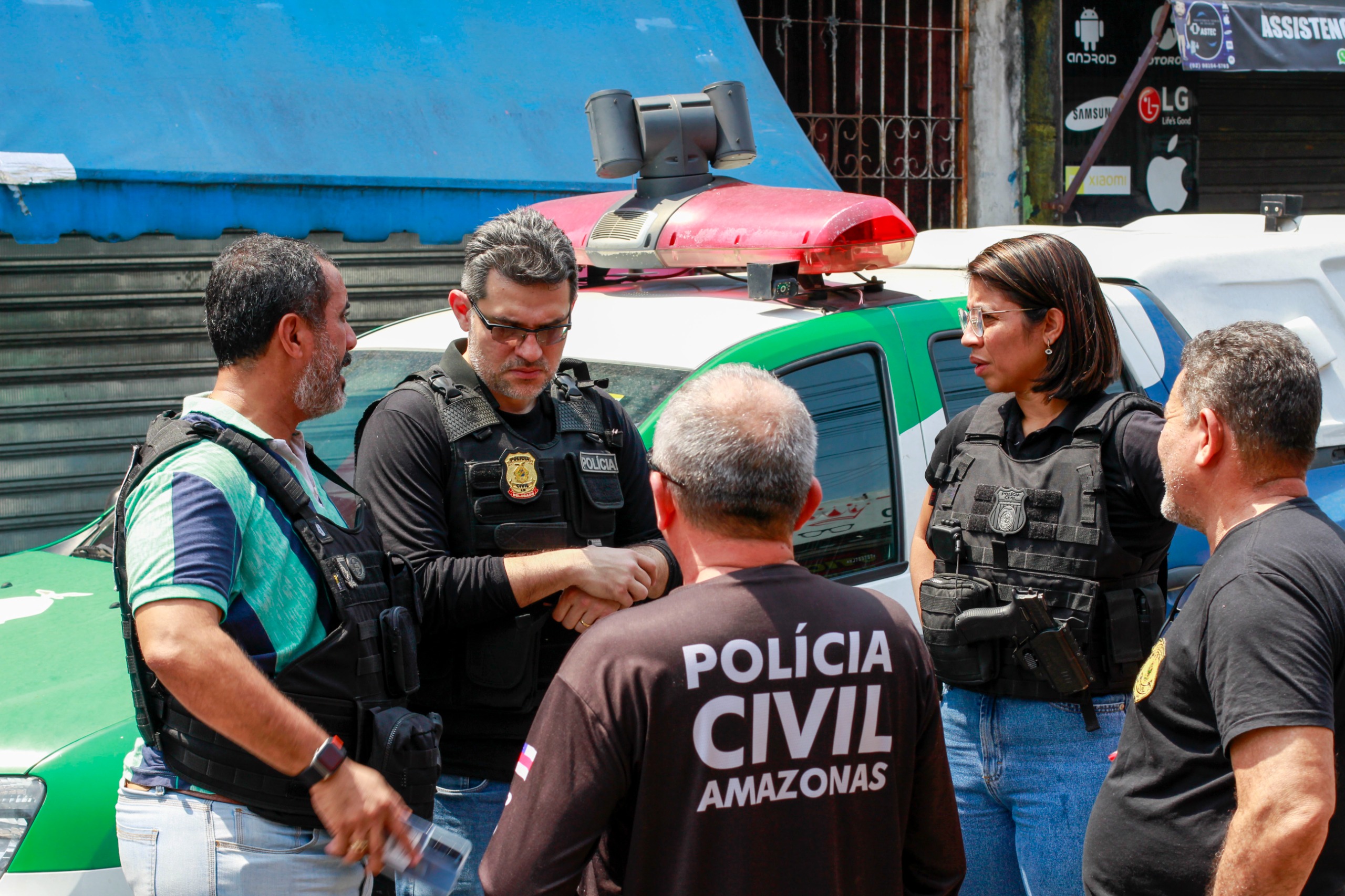 SSP-AM deflagra operação RecuperaFone no bairro São José, zona leste de Manaus
