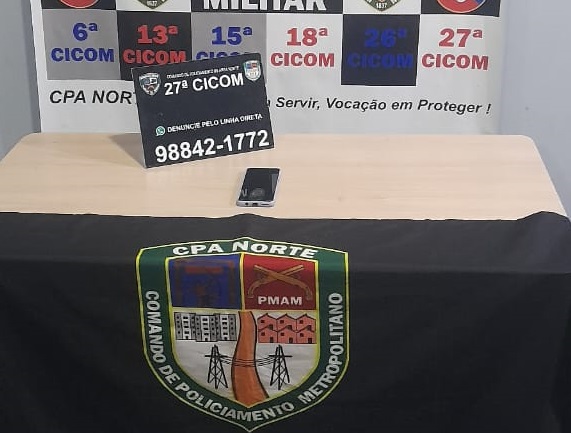 Cinco homens envolvidos em roubo são presos pela Polícia Militar do Amazonas, em Manaus