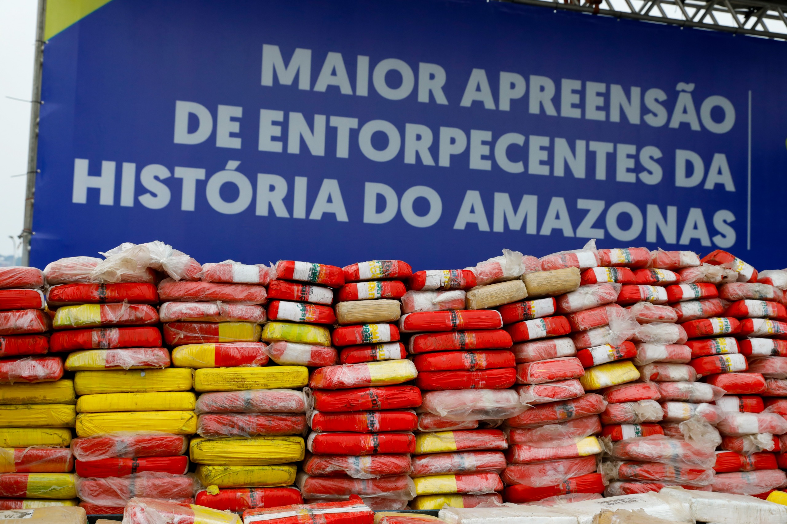 Apreensão de drogas no Amazonas é recorde neste ano, o maior volume desde 2015