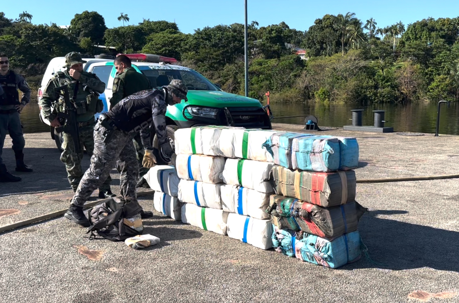 Apreensão de drogas no Amazonas é recorde neste ano, o maior volume desde 2015