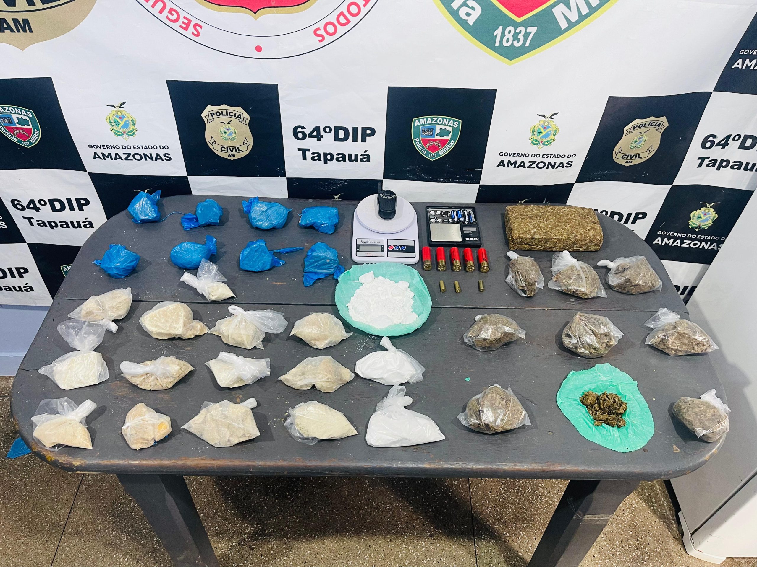 PMAM fecha pontos de venda de drogas em Tapauá, durante operação Protetor das Fronteiras