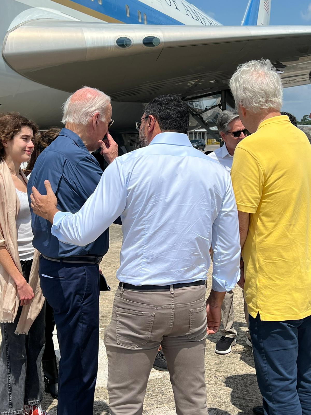 Em visita histórica ao Amazonas, governador Wilson Lima recepciona presidente dos Estados Unidos, Joe Biden