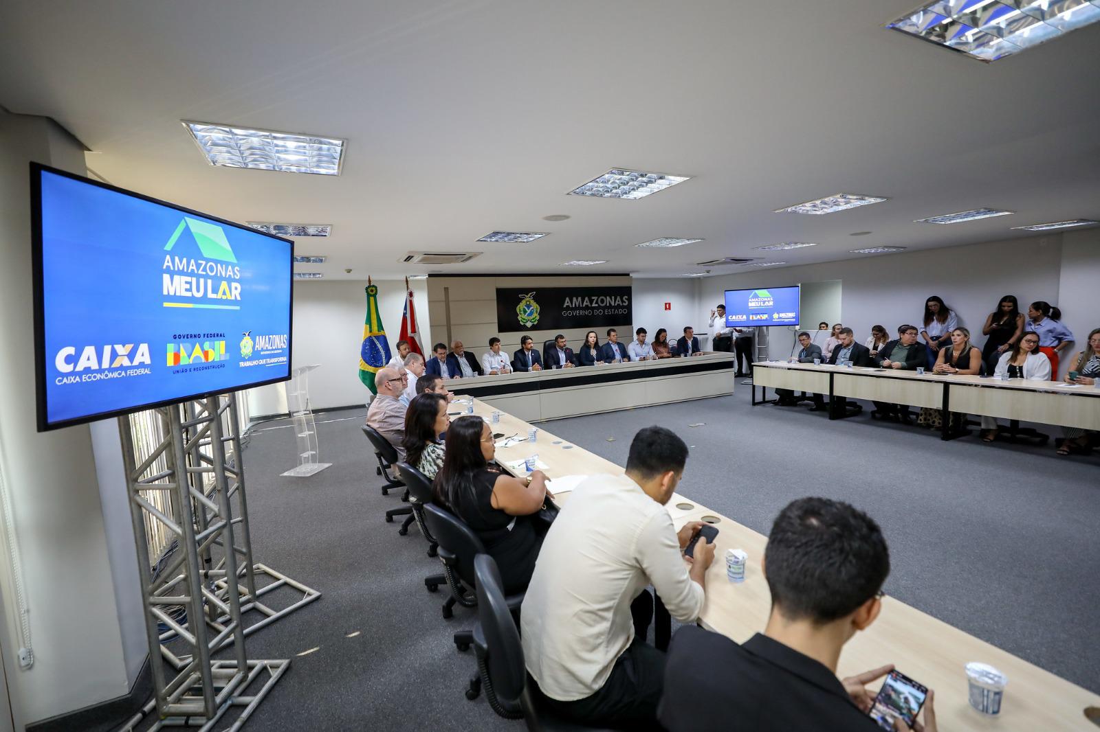 Governador Wilson Lima assina novos contratos para construção de 496 apartamentos pelo programa Amazonas Meu Lar