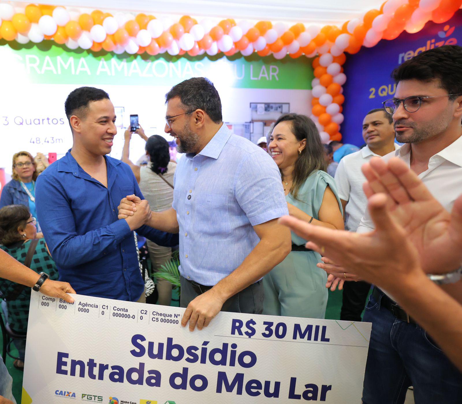 Amazonas Meu Lar: Wilson Lima abre feirão que concede subsídio de até R$ 35 mil para entrada de imóveis financiados
