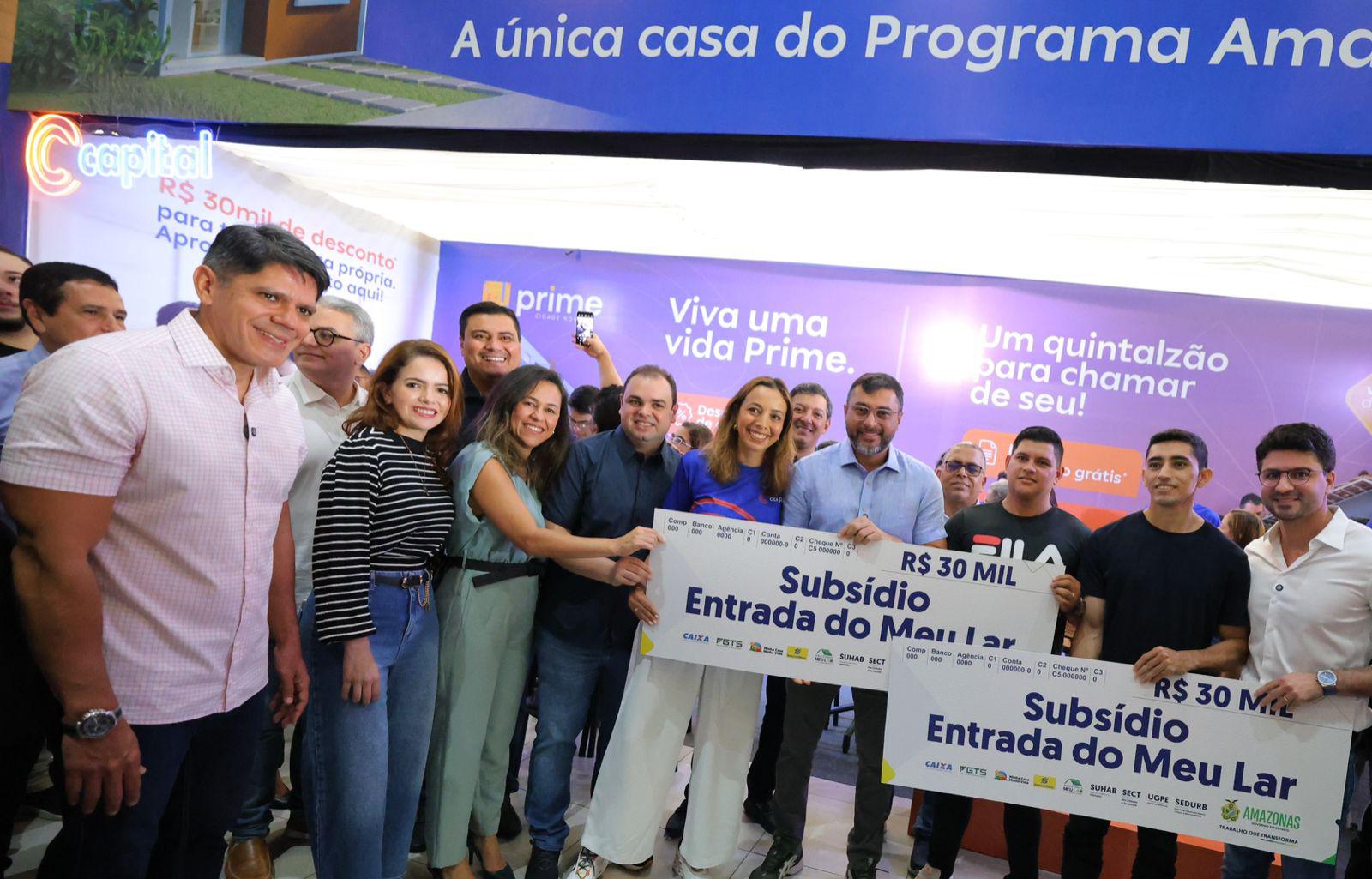 Amazonas Meu Lar: Wilson Lima abre feirão que concede subsídio de até R$ 35 mil para entrada de imóveis financiados