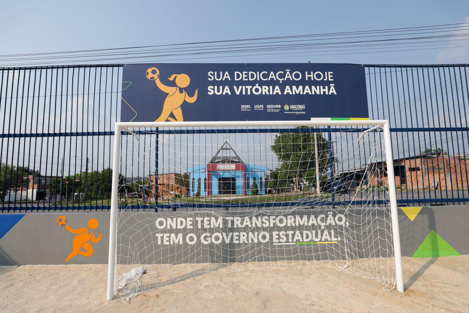 Governador Wilson Lima entrega cinco espaços esportivos revitalizados nas zonas norte e oeste