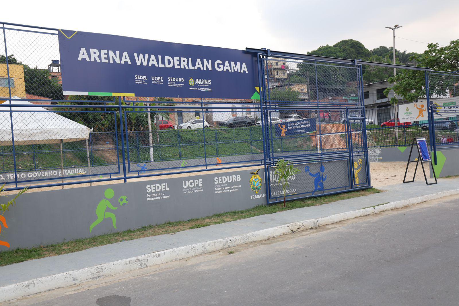 Governador Wilson Lima entrega cinco espaços esportivos revitalizados nas zonas norte e oeste