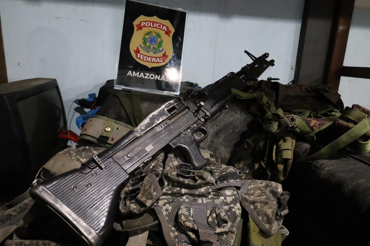 PMAM e FICCO/AM apreendem cerca de 2 toneladas de drogas, armas e munições, avaliados em mais de R$ 134 milhões