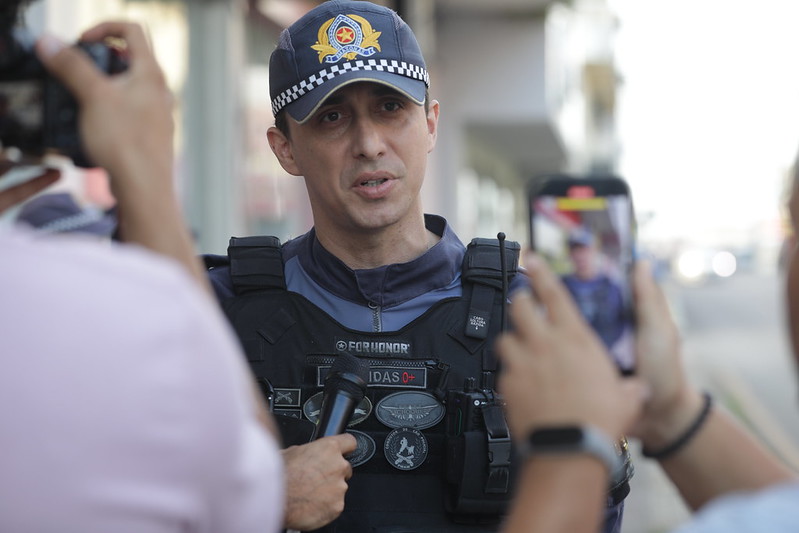 “A presença da polícia traz mais segurança”, diz comerciante sobre a Operação Natal Mais Seguro