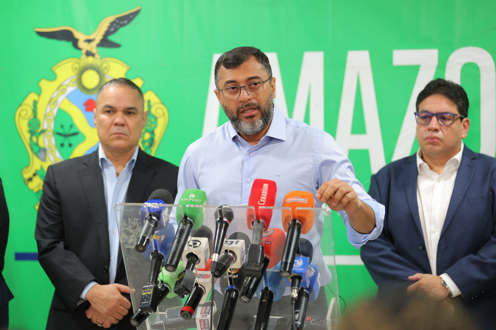 Governador Wilson Lima apresenta balanço de atividades do Complexo Hospitalar Sul