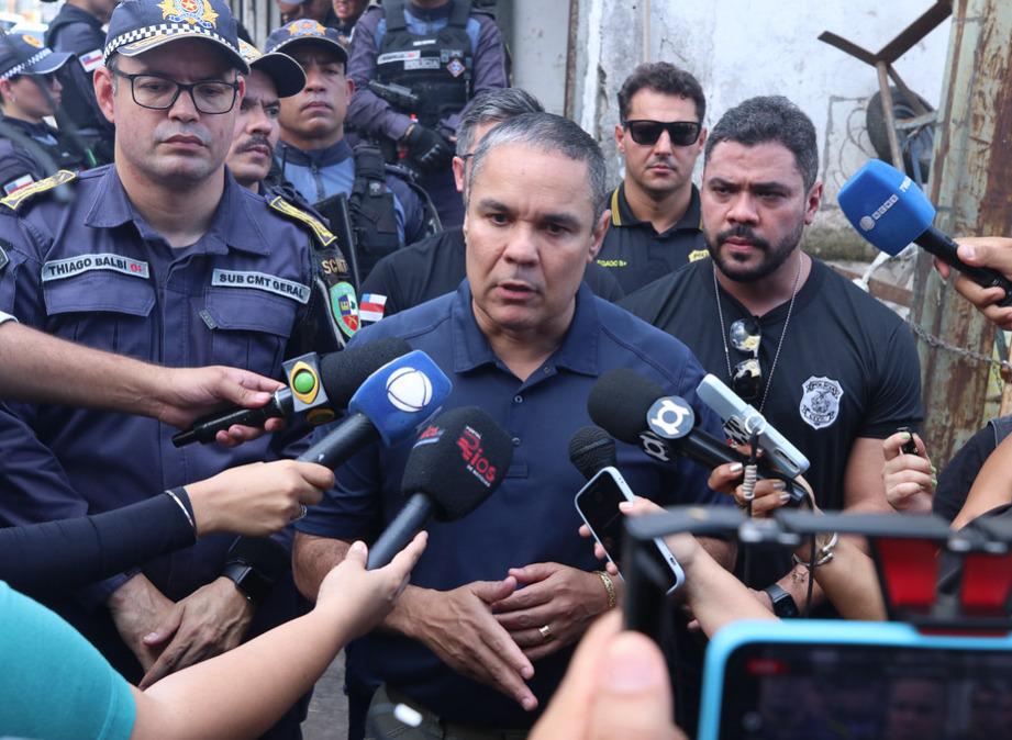 Operação Choque de Ordem, do Governo do Amazonas, reforça combate à criminalidade no Centro de Manaus e prende três suspeitos