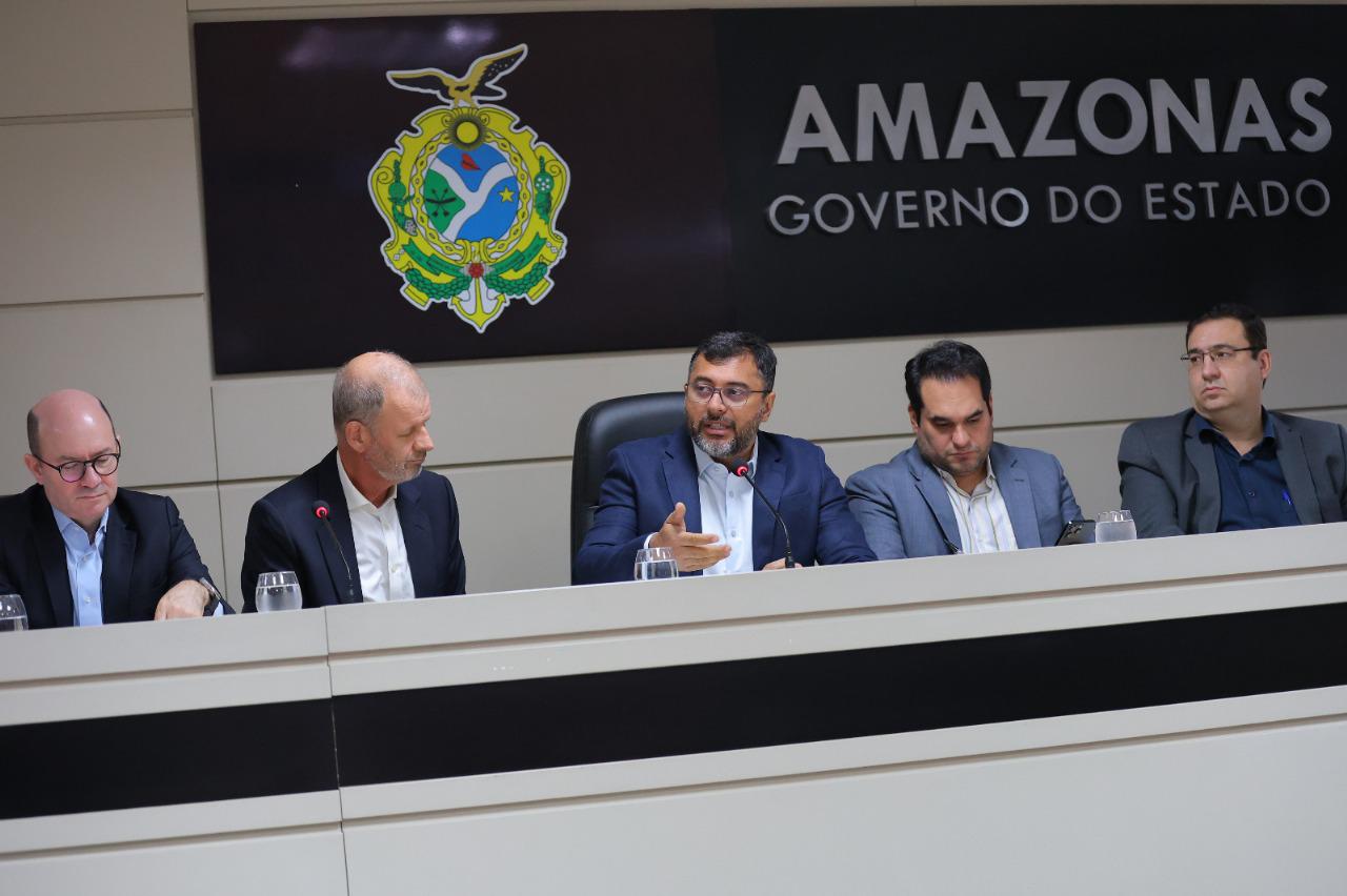 Wilson Lima reúne-se com representantes do Banco Mundial e apresent potencial de novas matrizes econômicas