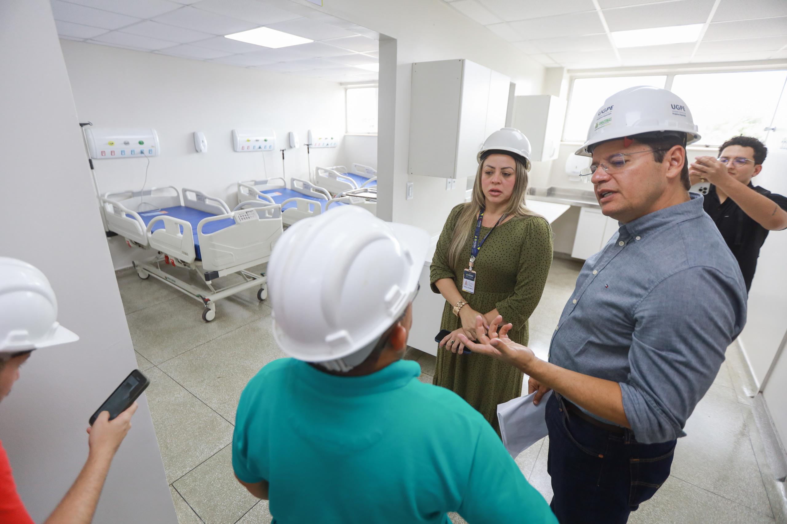 Obras de revitalização e ampliação avançam no Hospital do Coração Francisca Mendes