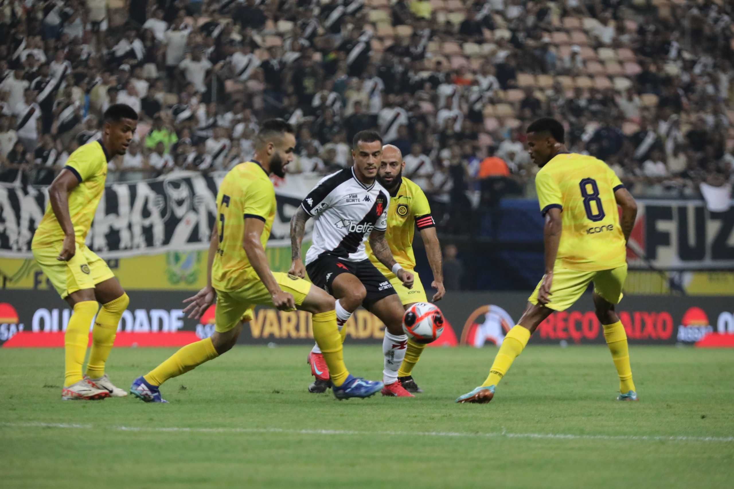 Campeonato Carioca: Arena da Amazônia recebe mais de 17 mil torcedores para Vasco e Madureira
