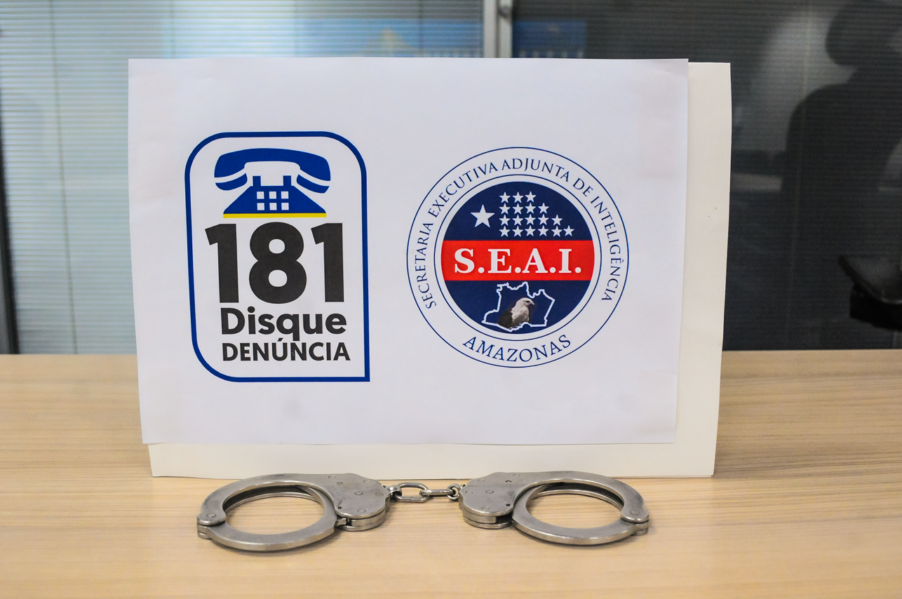 Em 2024, ações da Secretaria de Inteligência da SSP-AM auxiliaram na prisão de 180 pessoas