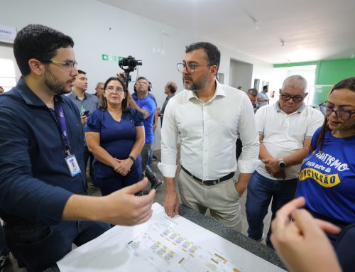 Governador Wilson Lima vistoria instalações do Caic TEA José Contente, voltado para crianças com o Transtorno do Espectro Autista
