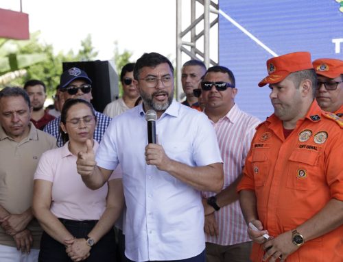 Governador Wilson Lima entrega Grupamento Integrado de Combate a Incêndio e Proteção Civil em Rio Preto da Eva