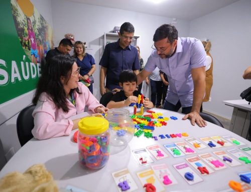 No aniversário do Alvorada, governador Wilson Lima reinaugura o Caic José Carlos Mestrinho totalmente reformado