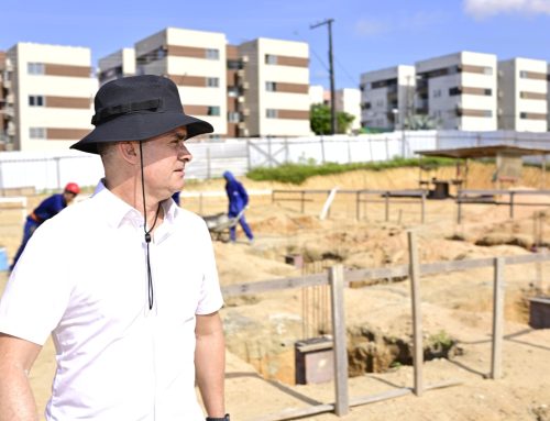 Prefeito David Almeida vistoria obras de saúde na zona Sul e reforça compromisso com ampliação da rede pública em Manaus