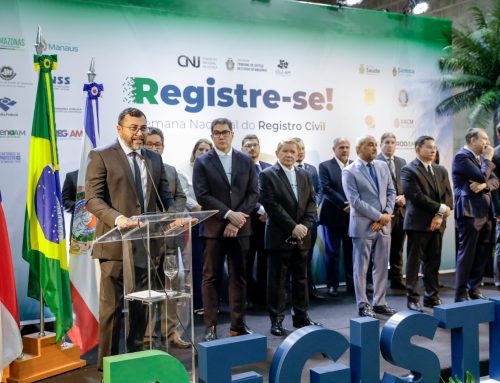 Na abertura da Semana Nacional do Registro Civil, governador Wilson Lima destaca apoio do Estado para mutirão de atendimentos