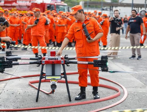 Corpo de Bombeiros do Amazonas contará com primeiro drone do Brasil desenvolvido para o combate a incêndios