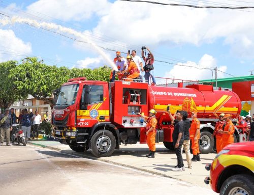Governador Wilson Lima entrega Grupamento Integrado de Combate a Incêndio e Proteção Civil ao município de Tapauá